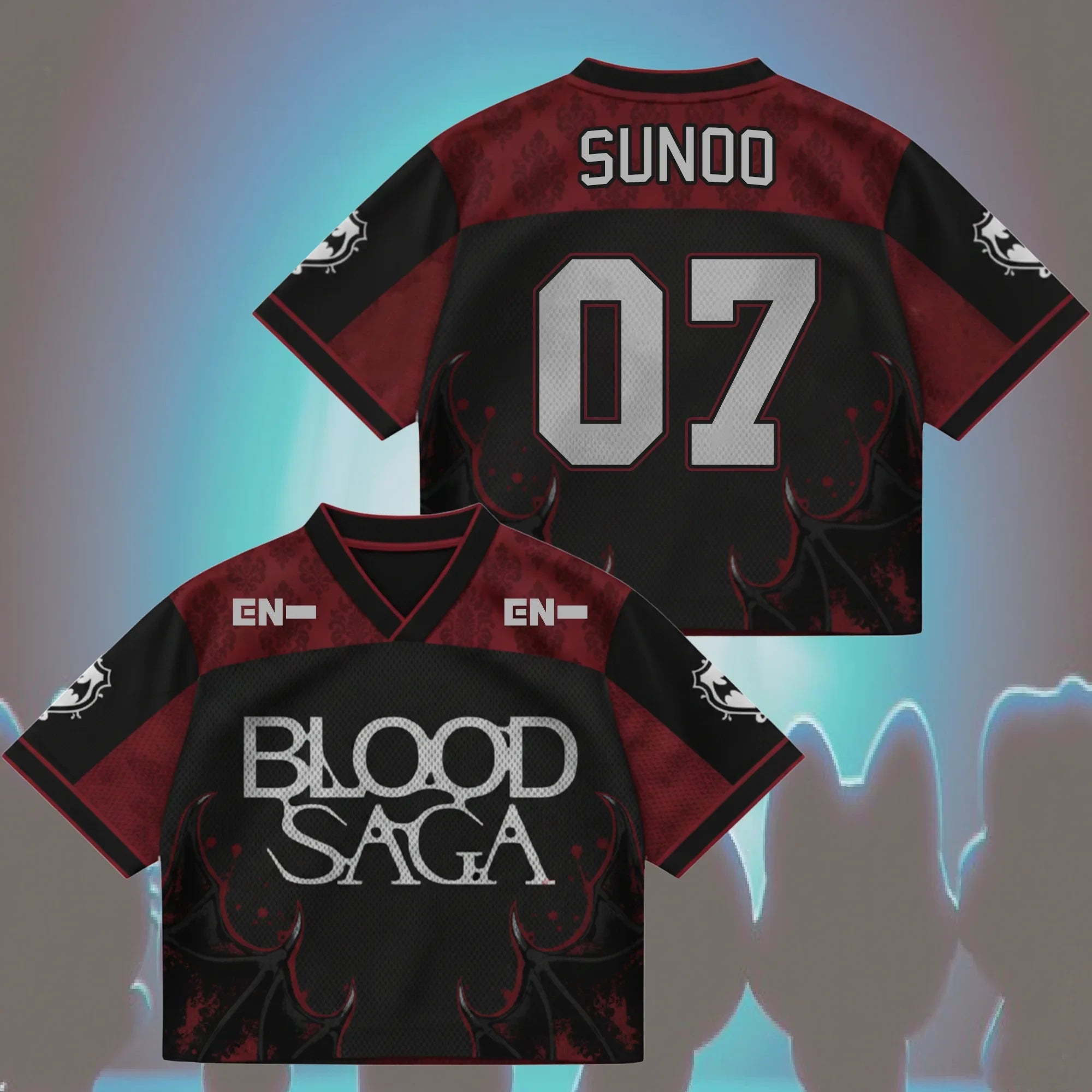 Sunoo #07 Enhypen Merch Blood Saga Enhypen World Tour Jersey Gifts For Besties - Merchluma