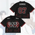 Sunoo #07 Enhypen Merch Nightshade Wing Enhypen Blood Saga World Tour Jersey Gifts For Fan - Merchluma