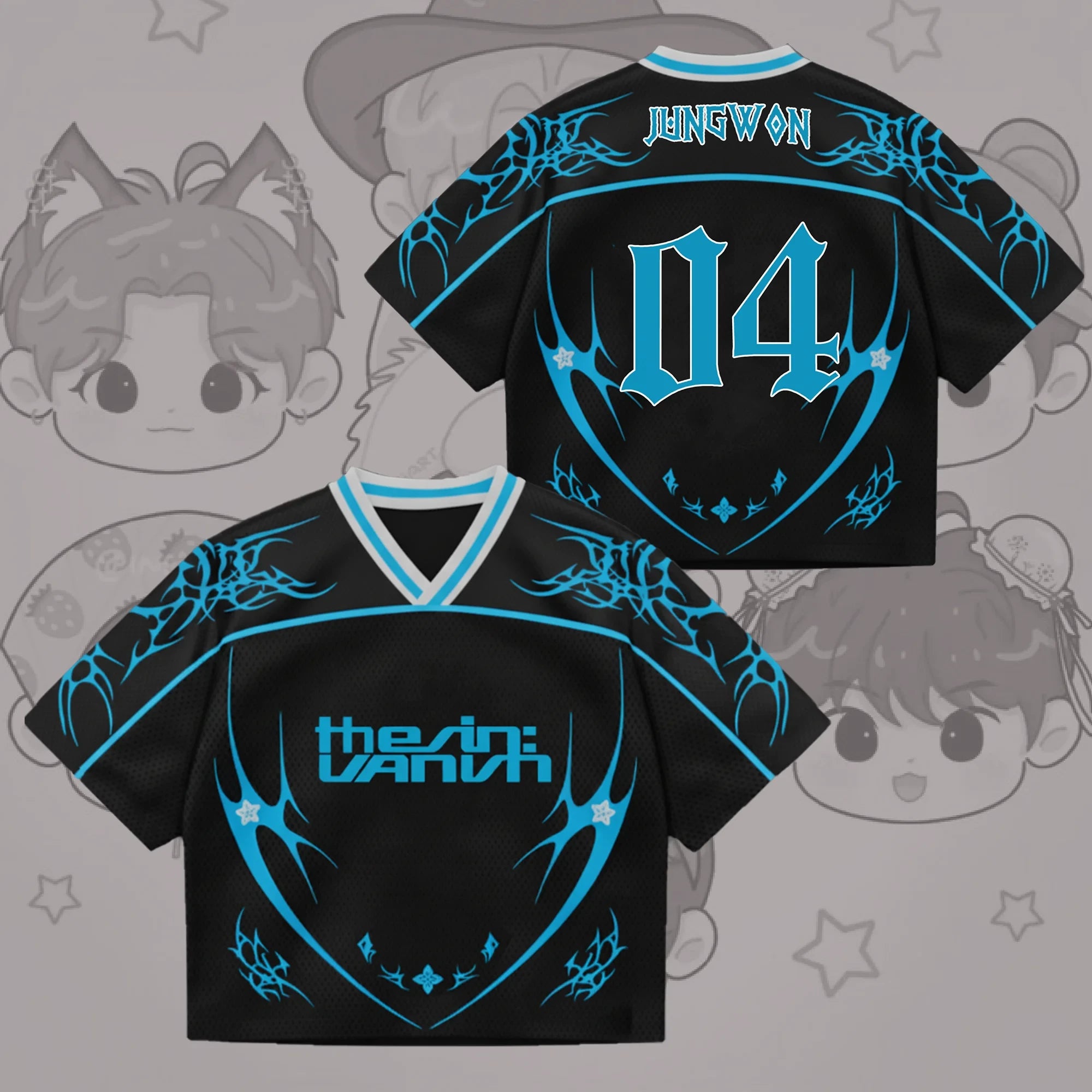 Enhypen Merch 2026 THE SIN VANISH Ver 2 Enhypen Album Jersey 04 Jungwon Kpop Outfits - Merchluma