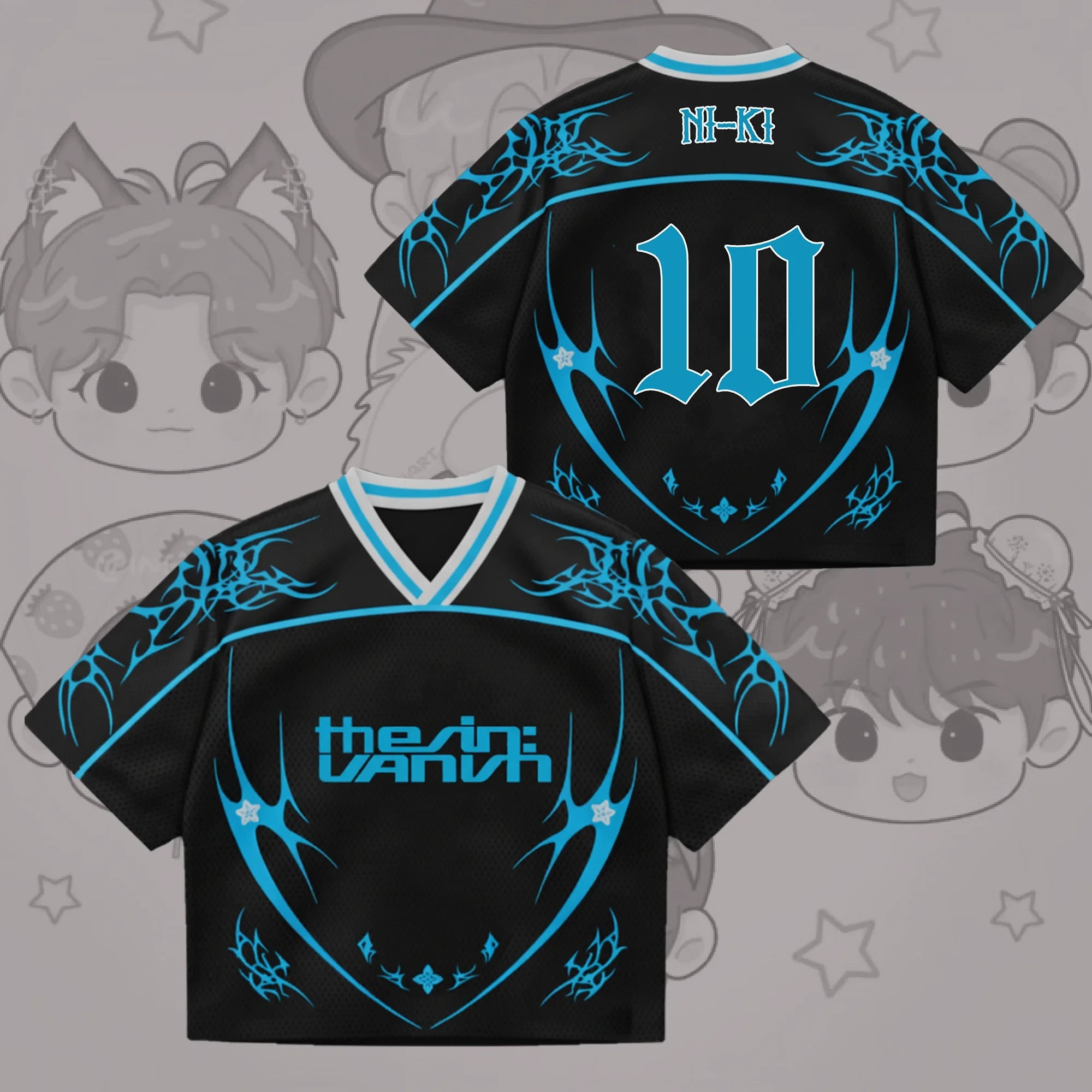 Enhypen Merch 2026 THE SIN VANISH Ver 2 Enhypen Album Jersey 10 Ni-Ki Kpop Concert Outfits - Merchluma