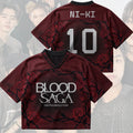 Enhypen Merch Tour 2026 Crimson Rose Enhypen Blood Saga World Tour Jersey 10 Ni-Ki Jersey Gifts - Merchluma
