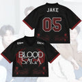 Jake #07 Enhypen Merch Nightshade Wing Enhypen Blood Saga World Tour Jersey Gifts For BFF - Merchluma