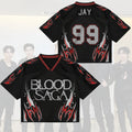 Jay #99 Enhypen Merch Blood Saga Enhypen World Tour Jersey Best Gifts For Music Lovers - Merchluma