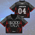 Jungwon #04 Enhypen Merch Blood Saga Enhypen World Tour Jersey Gifts For Sister - Merchluma