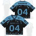 Jungwon #04 Enhypen Merch The Sin Vanish Enhypen Blood Saga World Tour Jersey Gifts For BFF - Merchluma