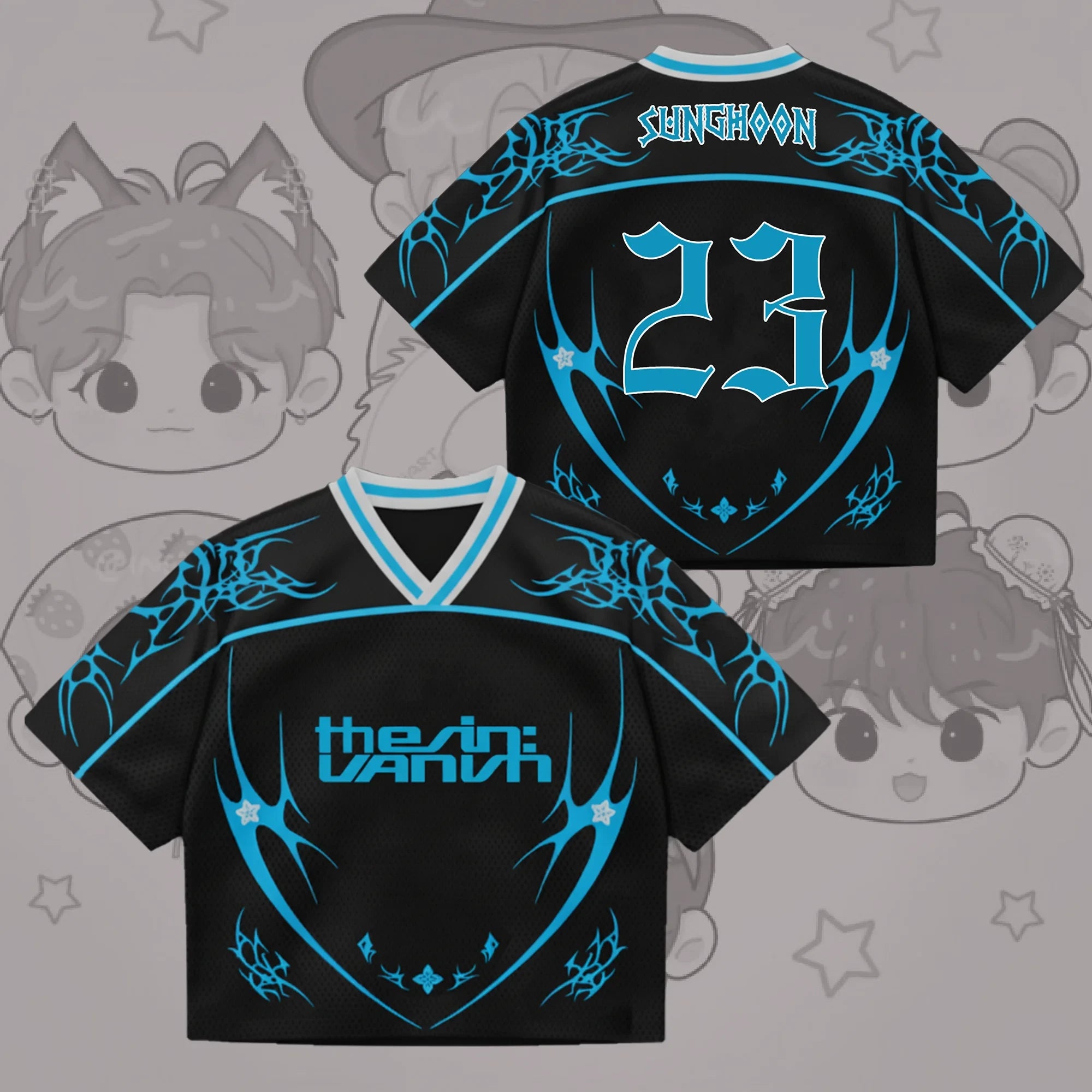 Enhypen Merch 2026 THE SIN VANISH Ver 2 Enhypen Album Jersey 23 Sunghoon Apparel For Fans - Merchluma