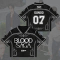 Ladylike Blood Saga Enhypen World Tour Jersey 07 Sunoo Enhypen Merch Music Fans Gifts - Merchluma