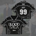 Ladylike Blood Saga Enhypen World Tour Jersey 99 Jay Enhypen Merch Gifts For Music Lovers - Merchluma