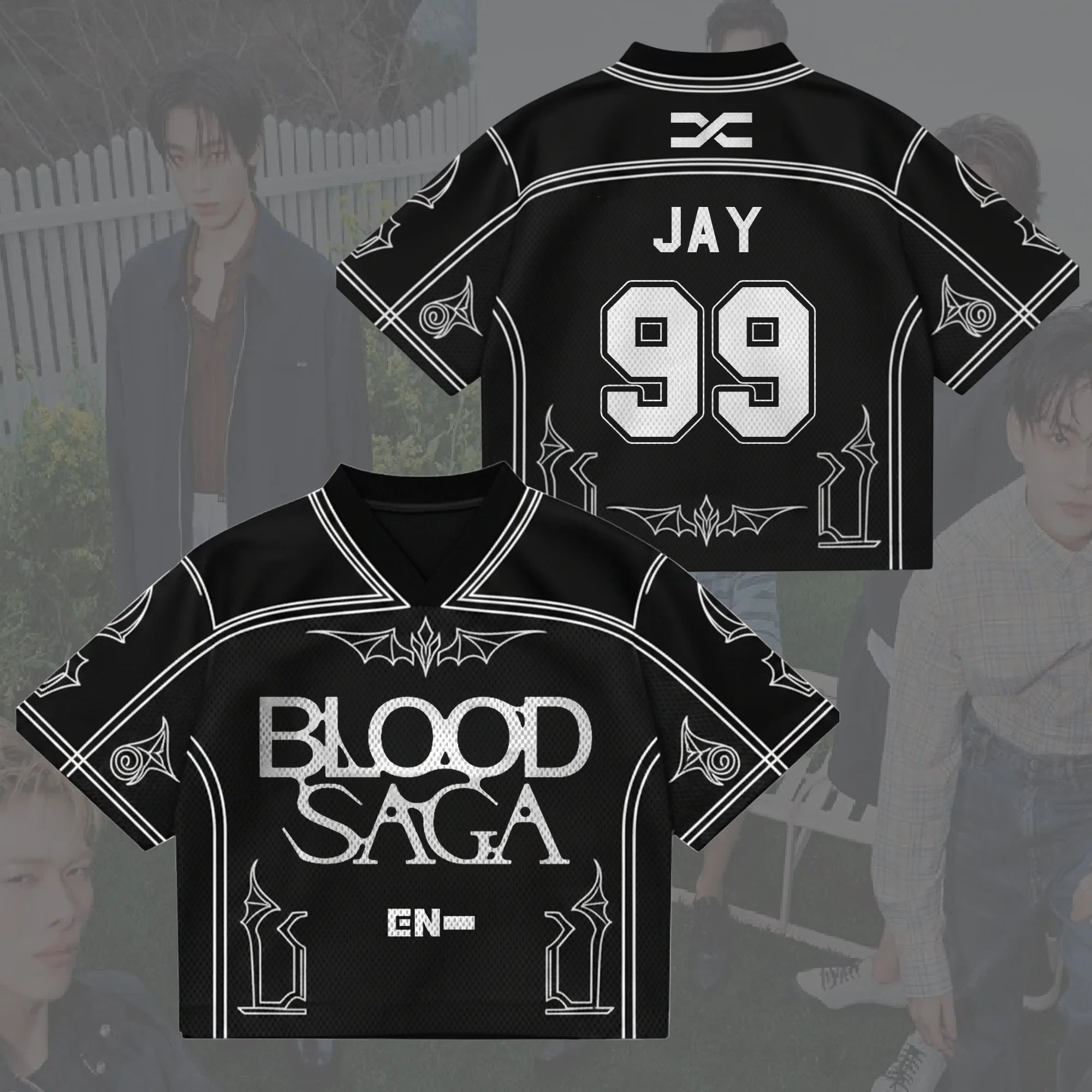 Ladylike Blood Saga Enhypen World Tour Jersey 99 Jay Enhypen Merch Gifts For Music Lovers - Merchluma