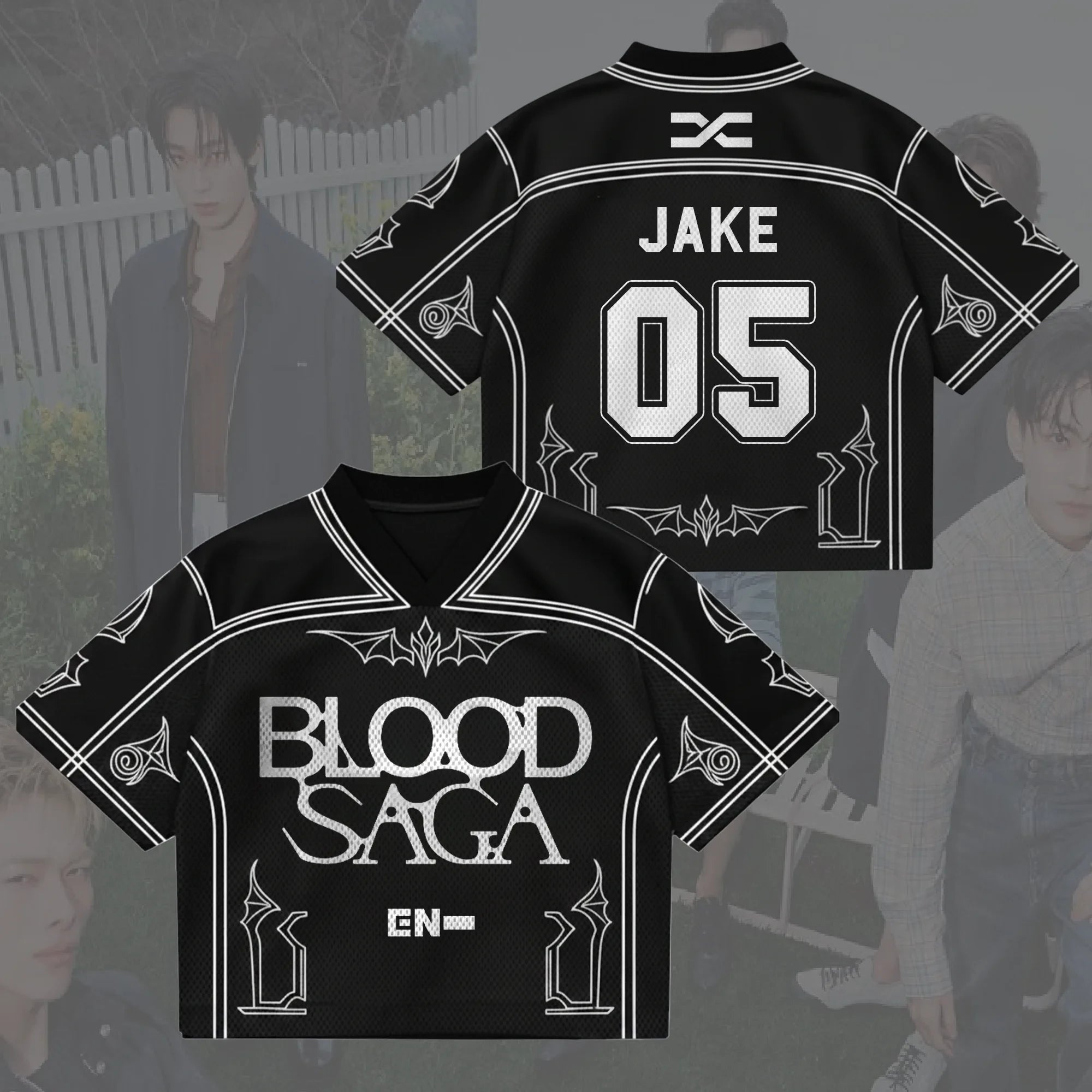Ladylike Blood Saga Enhypen World Tour Jersey Lake 05 Enhypen Merch Best Gifts For Music Lovers - Merchluma