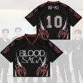 Ni-Ki #10 Enhypen Merch Blood Saga Enhypen World Tour Jersey Gift Ideas For Music Lovers - Merchluma