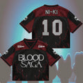 Ni-Ki #10 Enhypen Merch Blood Saga Enhypen World Tour Jersey Gifts For Besties - Merchluma