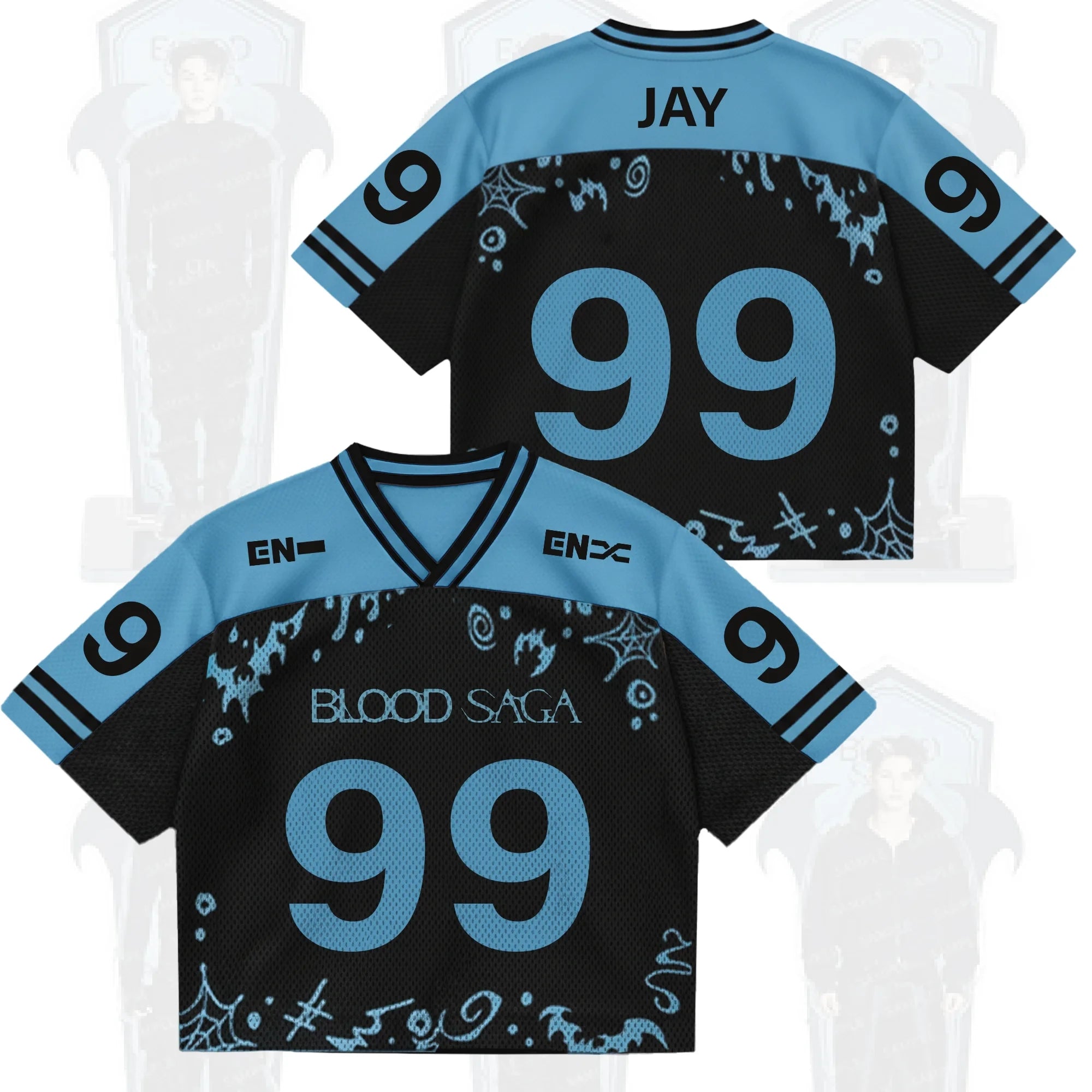 Engene #06 Enhypen Merch The Sin Vanish Enhypen Blood Saga World Tour Jersey Gifts For Fans - Merchluma