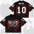 Ni-Ki #10 Enhypen Merch Vampire Story Enhypen Blood Saga World Tour Jersey Gifts For Friends - Merchluma