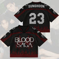 Scarlet Covenant Blood Saga Enhypen World Tour Jersey Sunghoon 23 Enhypen Merch Gifts For BFF - Merchluma