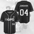Enhypen XO Baseball Jersey 04 Jungwon Jersey Enhypen Merch Blood Saga Kpop Gear Gifts - Merchluma