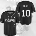 Enhypen XO Baseball Jersey 10 Ni-Ki Jersey Enhypen Merch 2026 Kpop Merchandise Gift For Fans - Merchluma
