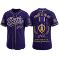 Buffalo Bills 2026 Purple Heart Day Baseball Jersey Buffalo Bills Merch Football Fan Gifts - Merchluma
