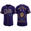 Indianapolis Colts 2026 Purple Heart Day Baseball Jersey Indianapolis Colts Merch Veteran Gifts - Merchluma