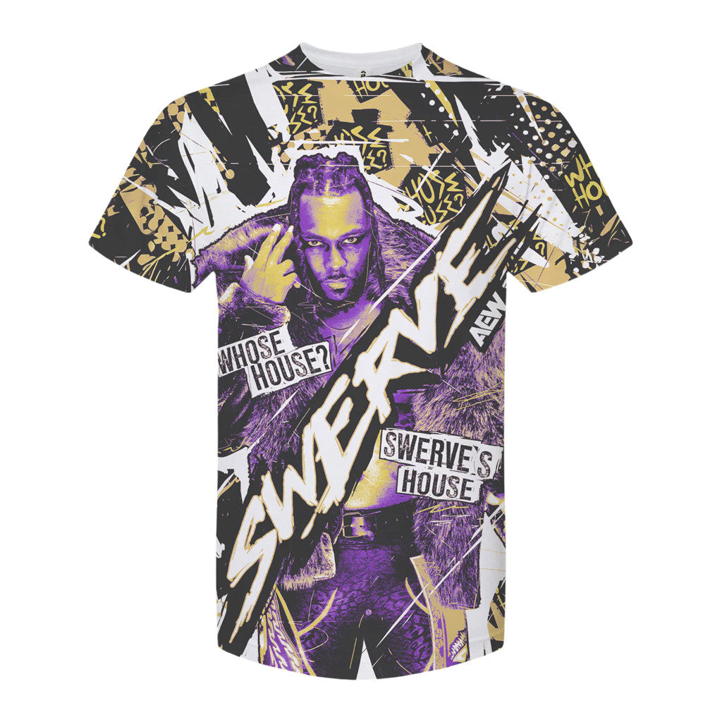AEW Merch 2026 Swerve Strickland Top Rope Tuesday T-Shirt Swerve Strickland Merch Fan Gifts - Merchluma