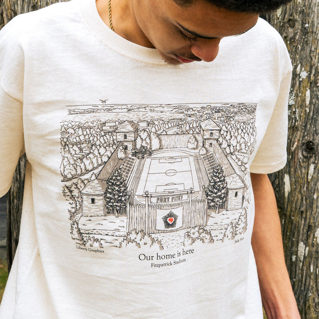 Hearts Of Pine Merch 2026 Liberty Graphics Fort Fitzy T-Shirt Our Home Is Here Shirt Fan Gifts - Merchluma