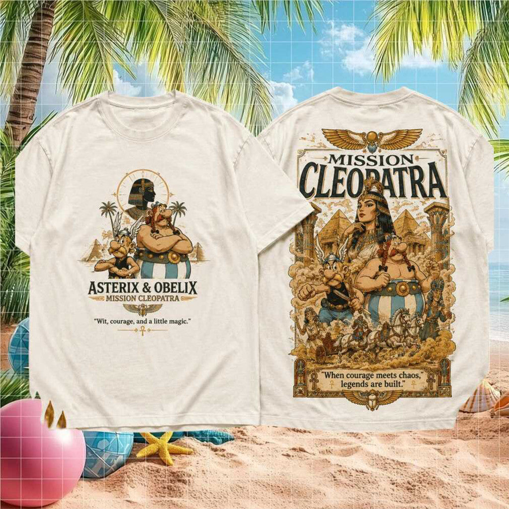 Asterix And Obelix Mission Cleopatra Movie T-Shirt 2026 Gift Ideas For Friends - Merchluma