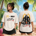 Kiss Band McDonald's Rock And Roll Music Tour Shirt KISS Band Merch Gift For Fans - Merchluma