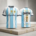 Argentina World Cup 2026 Back To Back Champions T-Shirt Argentina Team Merch Fan Gifts Ideas - Merchluma