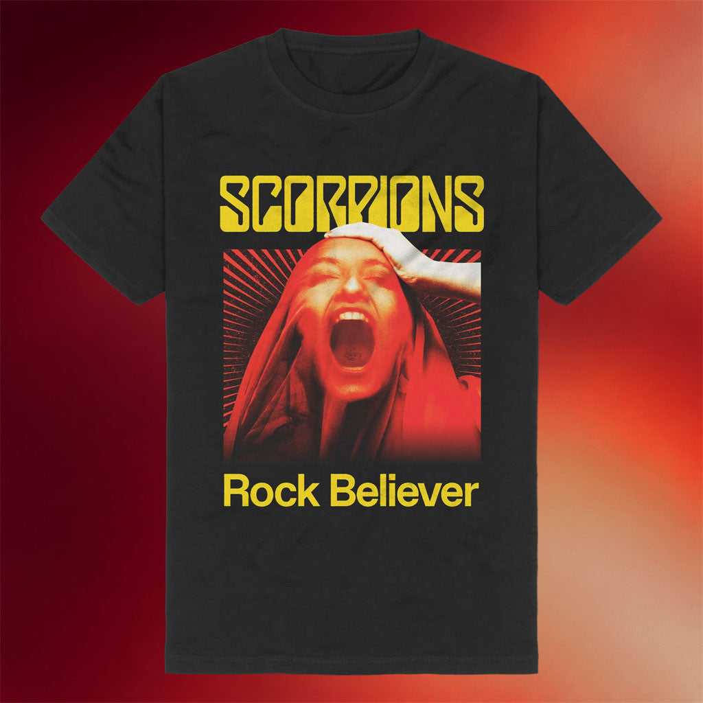 Scorpions Merch 2026 Rock Believer T-Shirt Rock Band Fan Apparel Gift For Husband - Merchluma