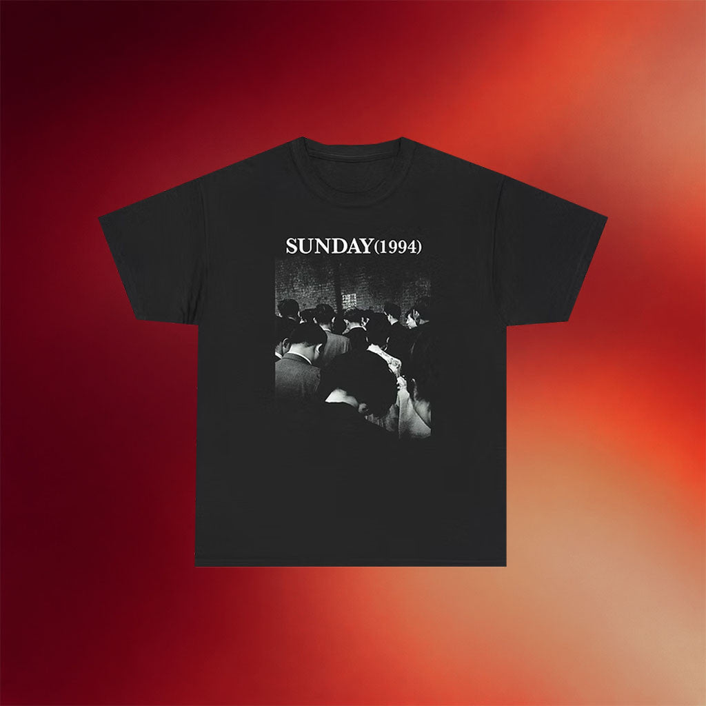 Sunday 1994 Merch 2026 Rain T-Shirt Black Sunday 1994 Band Shirt Gift For Pop Music Lovers - Merchluma