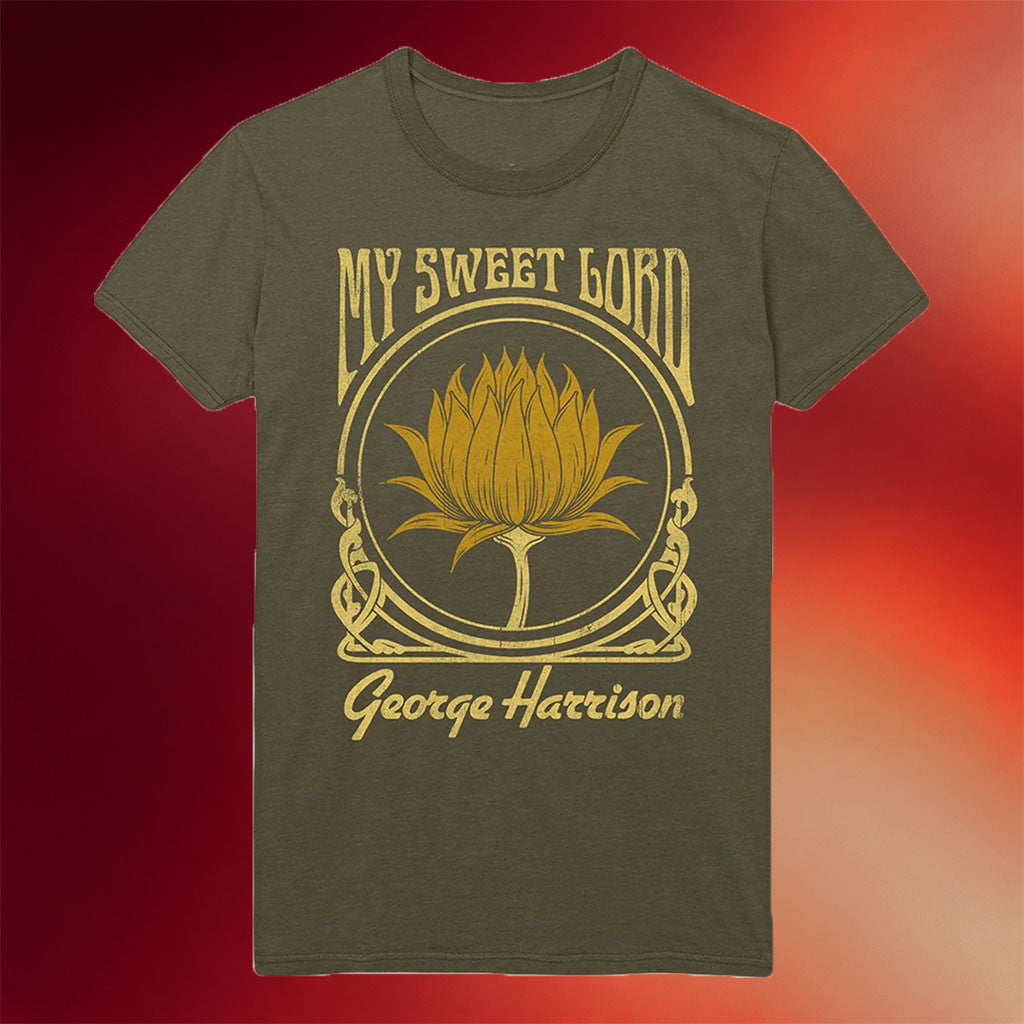 George Harrison Merch 2026 My Sweet Lord T-Shirt Birthday Presents For Boyfriend - Merchluma