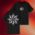 Chiodos Merch 2026 TAPDAT Circular Dance T-Shirt Black Presents For Music Lovers - Merchluma