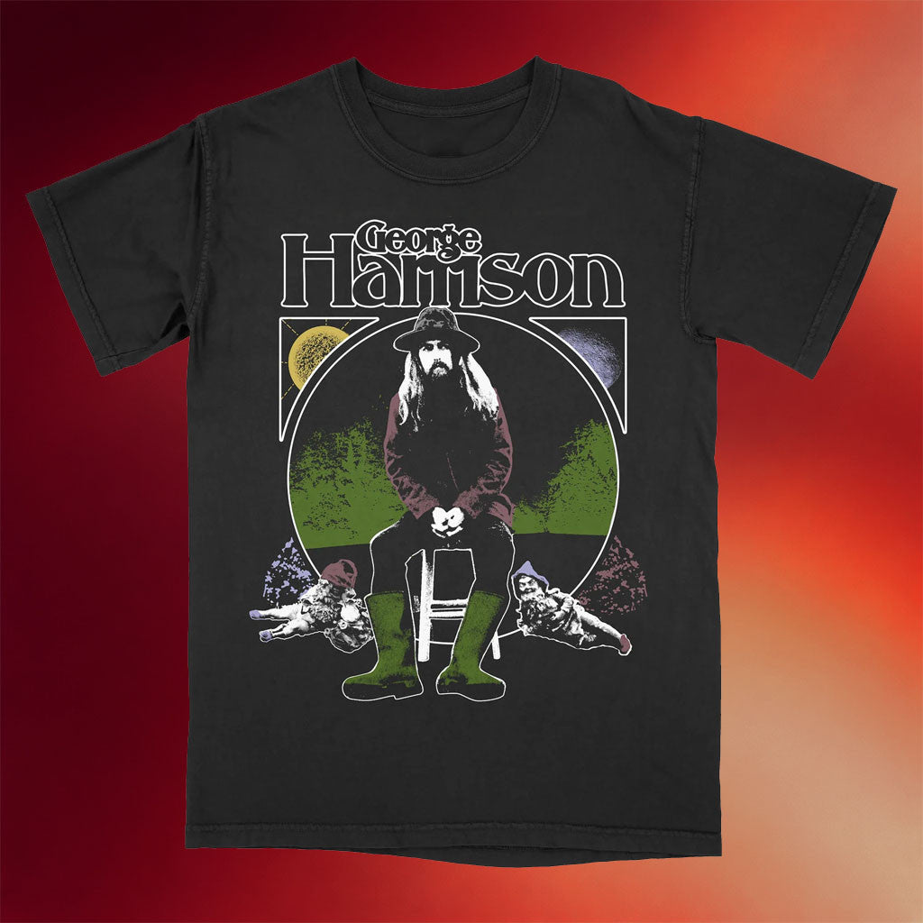 George Harrison Merch 2026 Sun And Moon T-Shirt Presents For Music Lovers - Merchluma