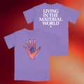 George Harrison Merch 2026 Living In The Material World Hand T-Shirt Gifts For My Wife - Merchluma
