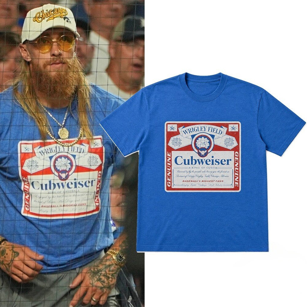 George Kittle San Francisco 49Ers Wrigley Field At Chicago Cudweiser Shirt Gift For Brother - Merchluma