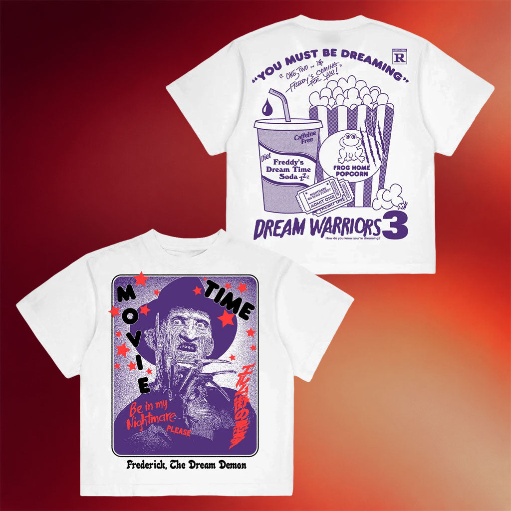 Goodbye Press Merch 2026 Movie Time Freddy Crop Top Dream Warriors Shirt Gift For Sisters - Merchluma