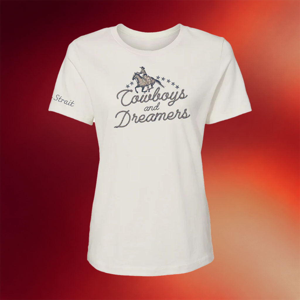 MCA Merch 2026 George Strait Cowboys And Dreamers T-Shirt George Strait Merch Gift For Mom - Merchluma
