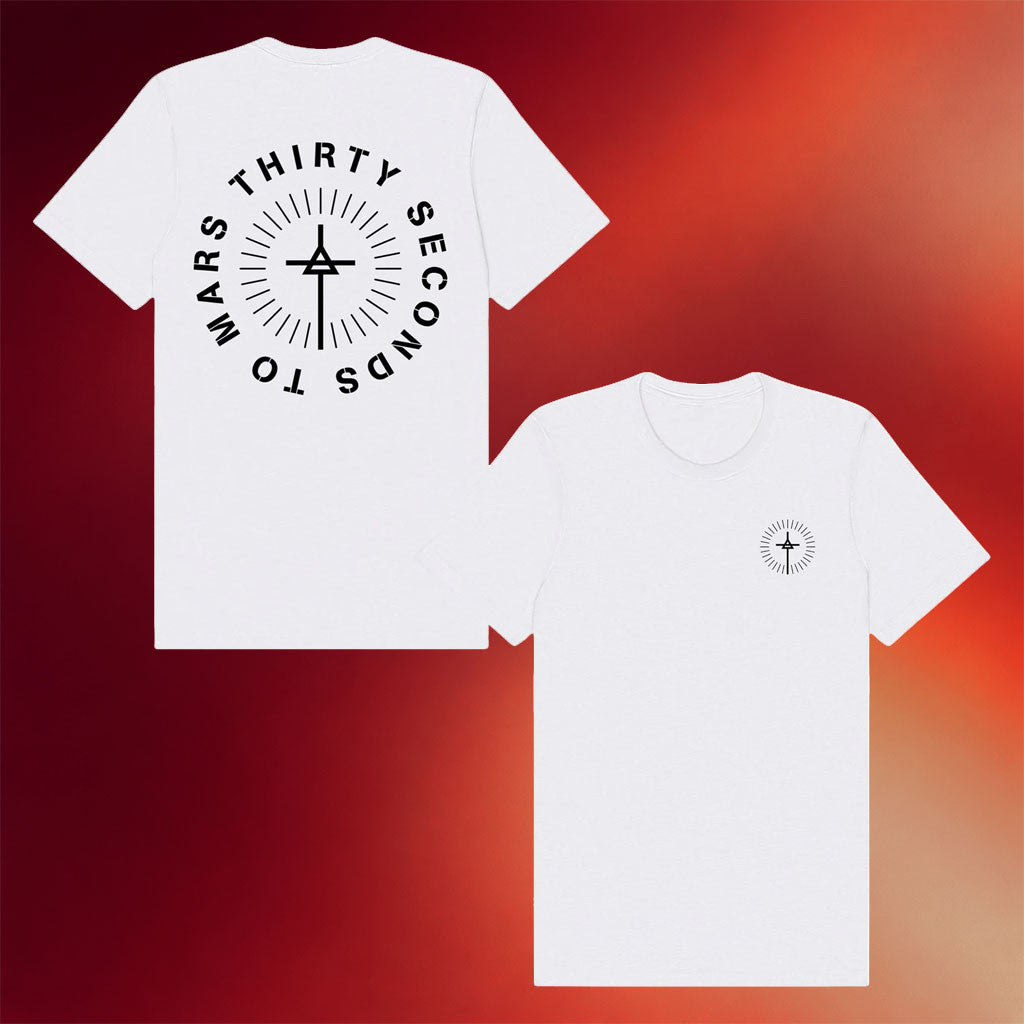 Thirty Seconds To Mars Merch 2026 Circular Triad T-Shirt Gift For Rock Fans - Merchluma