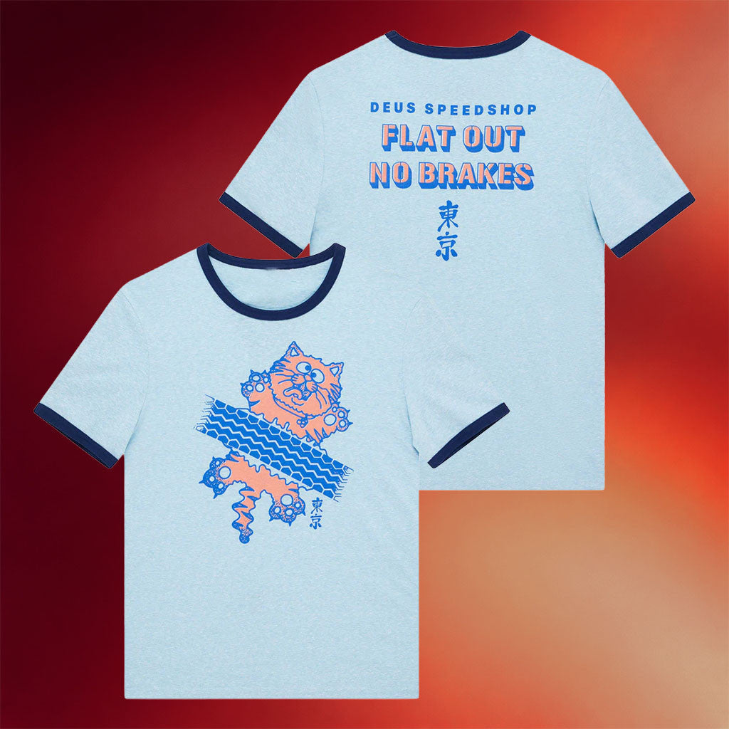 Deus Ex Machina Merch 2026 Flat Out No Brakes T-Shirt Unique Gift For Friends - Merchluma