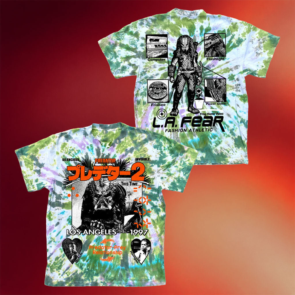 Goodbye Press Merch 2026 Predator 1997 Tie Dye T-Shirt Movie Lover Shirt Gift For Fans - Merchluma