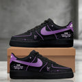 IVE Show What I Am Black Purple Shoes Sneakers IVE World Tour 2026 Merch Kpop Gear - Merchluma