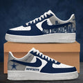Personalized Dallas Cowboys Skyline Sneakers 2026 Dallas Cowboys Merch Birthday Gift For Him - Merchluma