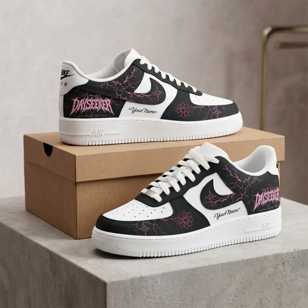 Personalized Dayseeker 2027 Australian Tour Shoes Sneakers Dayseeker Merch Gifts For Band Fans - Merchluma