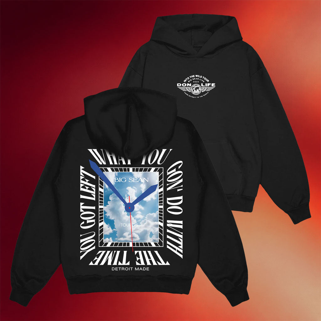 Big Sean Merch 2026 Into the Wild Tour Hoodie Black Don Life Hoodie Gift For Rapper Fans - Merchluma