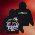 Fuerza Regida Merch 2026 Old Fuerza Hoodie Black Music Related Gifts For Guys - Merchluma