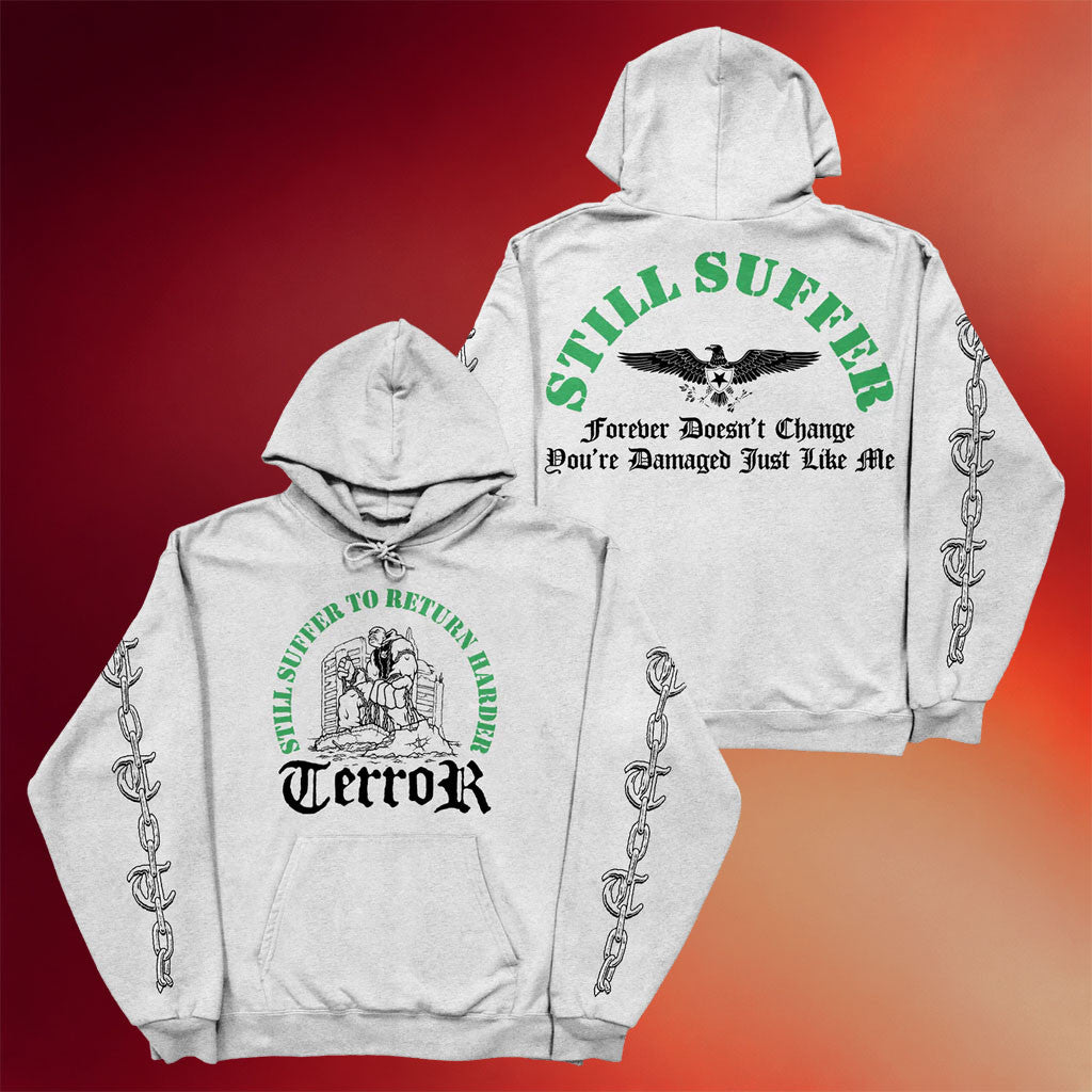 Terror Merch 2026 Return Harder Champion Hoodie Music Lover Gifts For Him - Merchluma