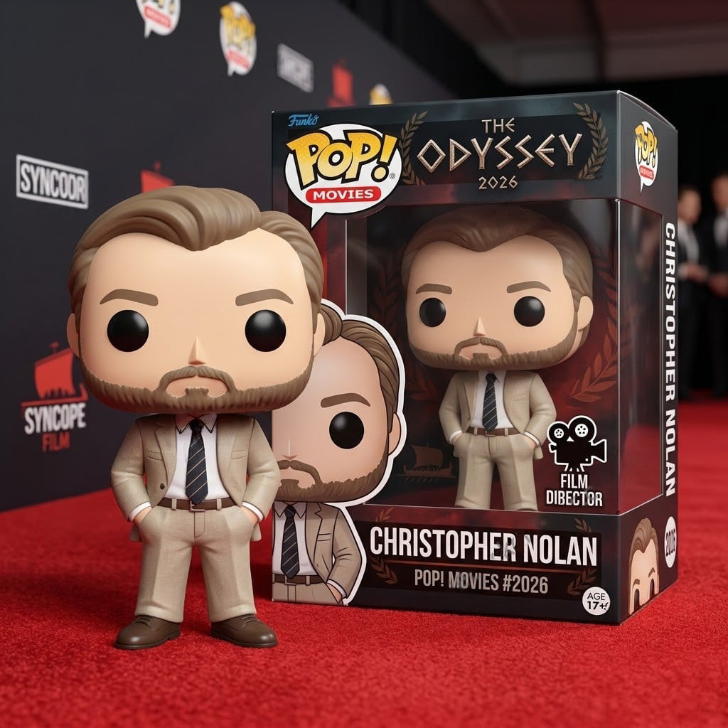 Christopher Nolan The Odyssey 2026 Funko Pop The Odyssey Merch Display Decor For Movie Fan - Merchluma