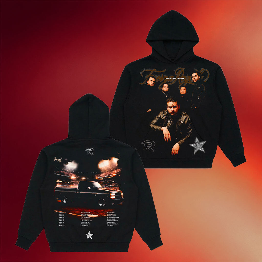 Fuerza Regida Merch 2026 Se Logro Black Hoodie This Is Our Dream Tour Merch Gift For Fans - Merchluma