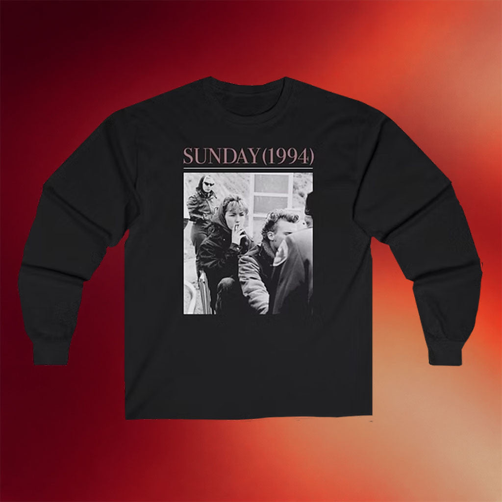 Sunday 1994 Merch 2026 Shame Long Sleeve Shirt Black Present For Pop Band Fans - Merchluma