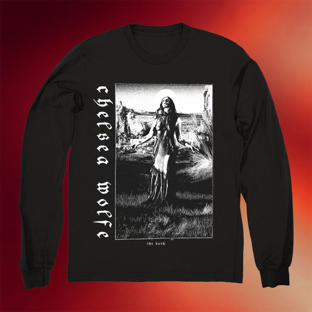 Chelsea Wolfe Merch 2026 The Dark Long Sleeve Shirt Black Gifts For Music Lovers - Merchluma